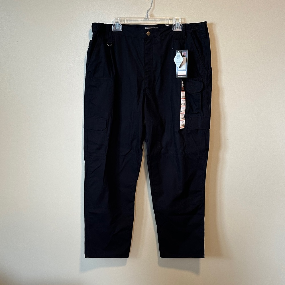 5.11 Tactical Black Cargo Pants with Utility Pockets Size 42x32